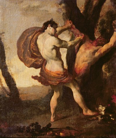 Apollo flaying Marsyas, c.1627 by Johann Liss or Lis or von Lys